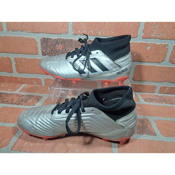 Adidas Predator 19.3 FG W, US Size 5 Gray Black - Picture 1 of 6